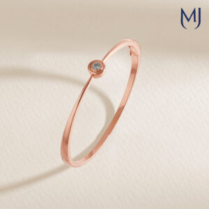 Light weight real diamond bracelet