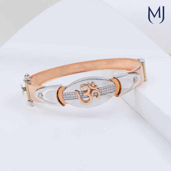 Light weight gold bracelet