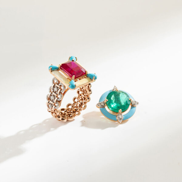 Versatile Statement Diamond Ring (18KT)