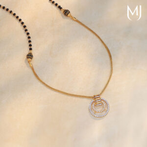 Light weight duo mangalsutra