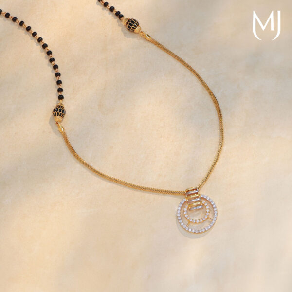 Light weight duo mangalsutra