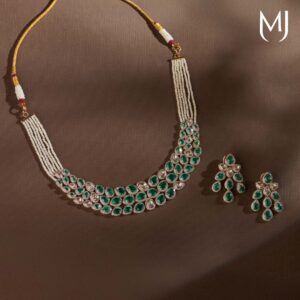 Polki necklace set