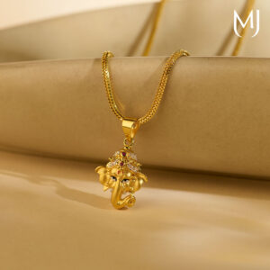 Light weight gold pendant