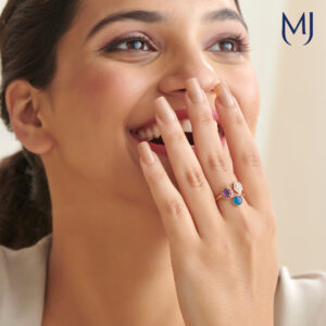 Light weight real diamond ring