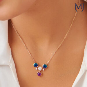 Light weight light weight real diamond pendant