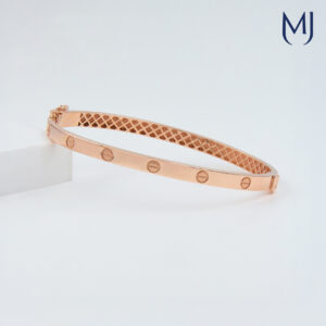 Light weight gold bracelet