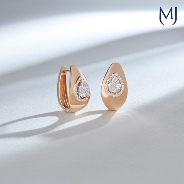 Real diamond earrings