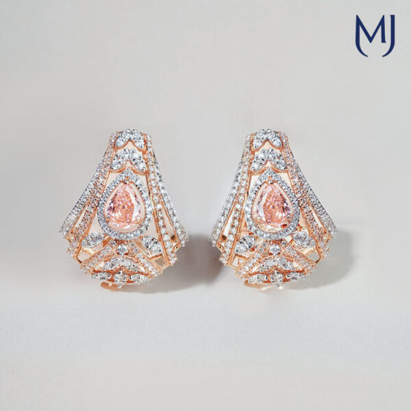 Real diamond earrings