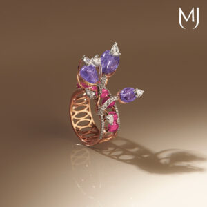 Light weight real diamond ring