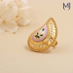 Light weight gold ring