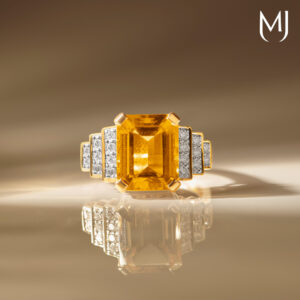 Light weight real diamond ring