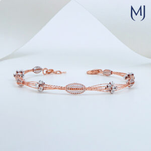 Light weight gold bracelet