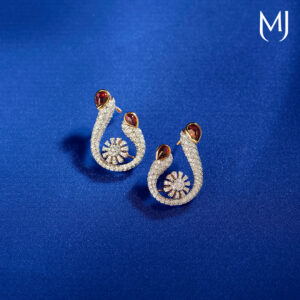 Real diamond earrings