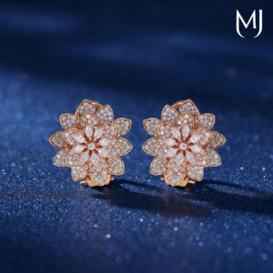 Real diamond earrings