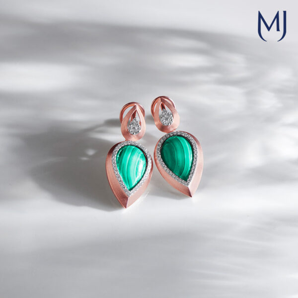 Light weight real diamond earrings