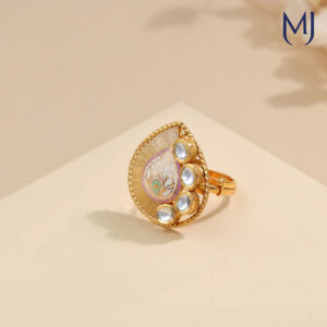 Light weight gold ring