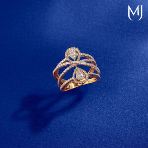 Light weight real diamond ring