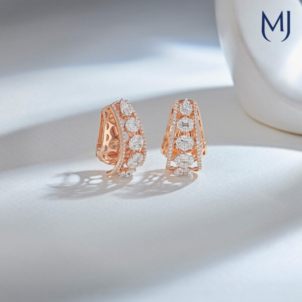 Real diamond earrings