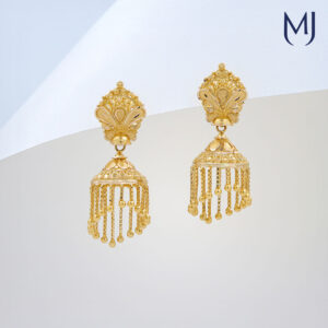 Light weight gold earrings
