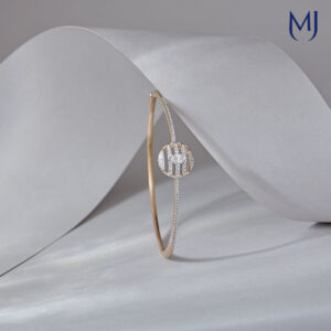 Light weight real diamond bracelet