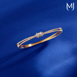 Light weight real diamond bracelet