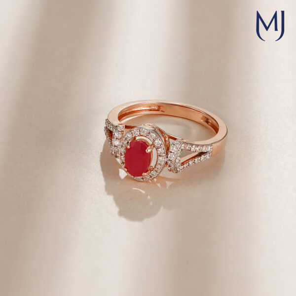 Light weight real diamond ring