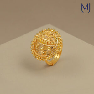 Light weight gold ring
