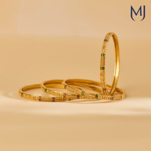 Gold bangles