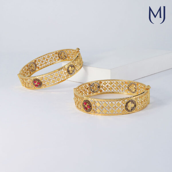 Gold bangles