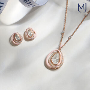 Polki pendant set
