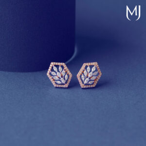 Light weight real diamond earrings