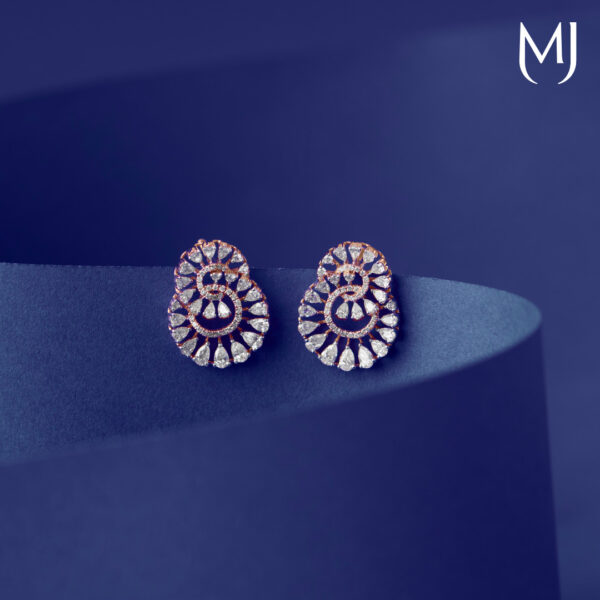 Real diamond earrings