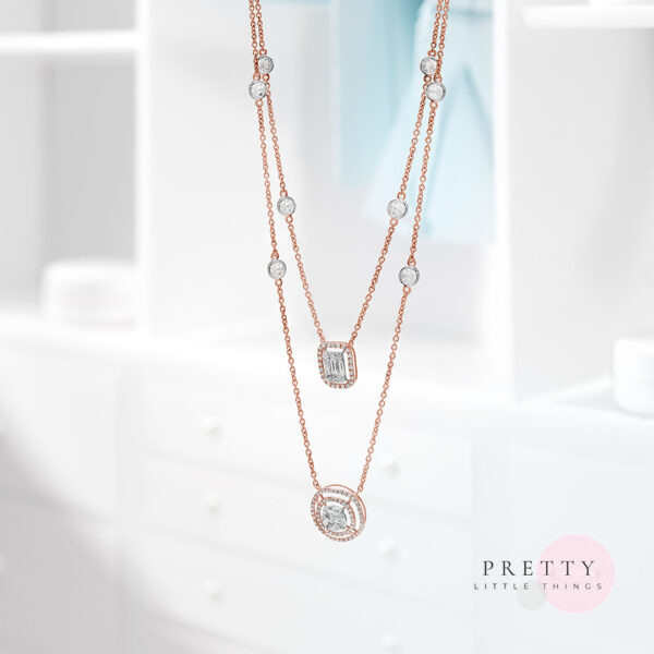 Real diamond pendant