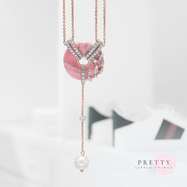 Real diamond pendant