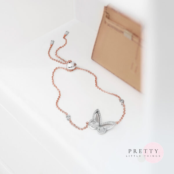 Light weight real diamond bracelet
