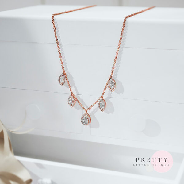 Real diamond pendant