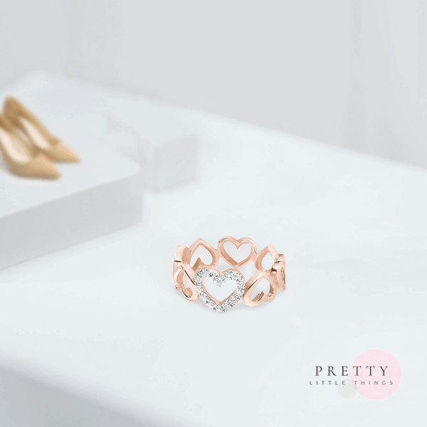 Real diamond ring