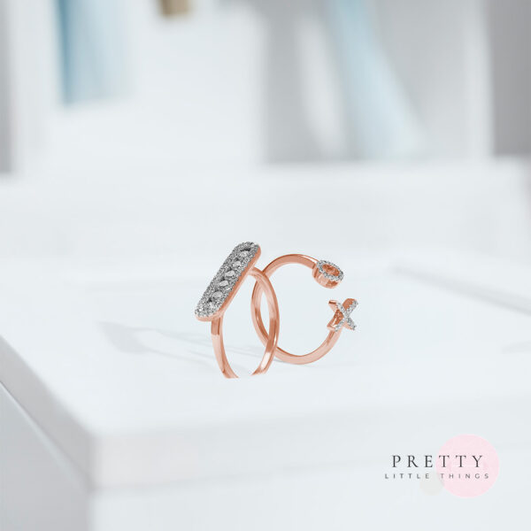 Light weight real diamond ring