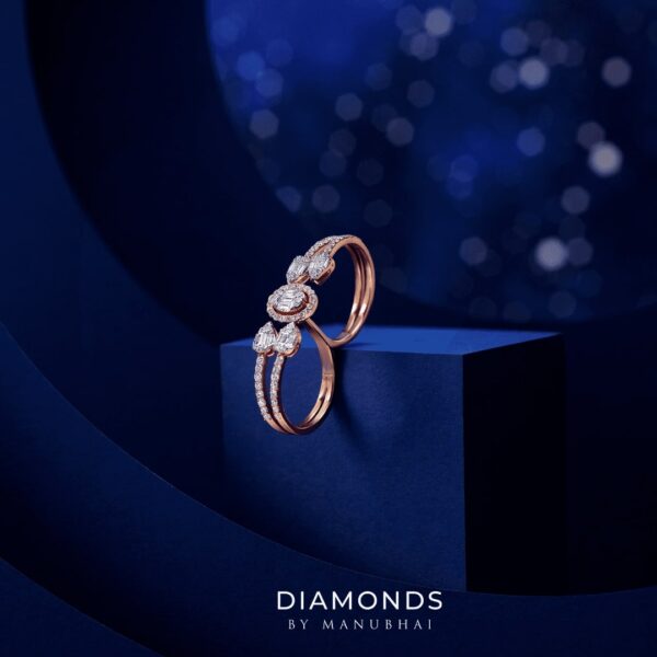 Real diamond ring