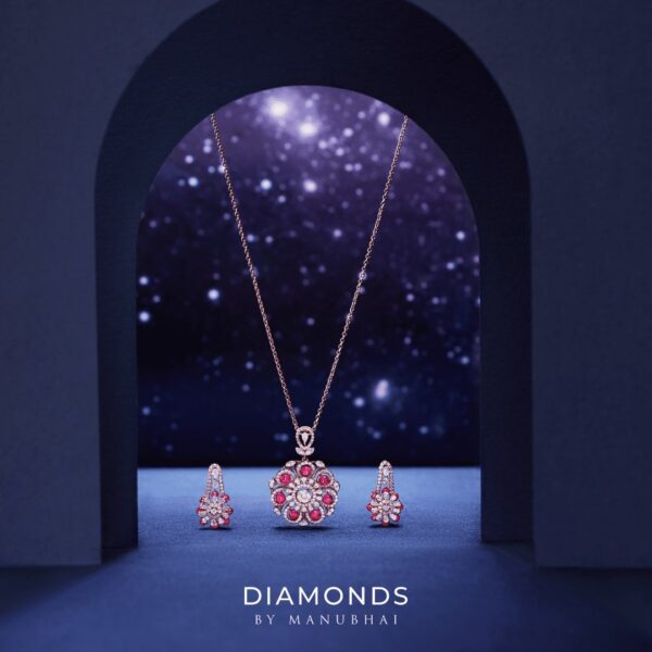 Diamond PENDANT SET