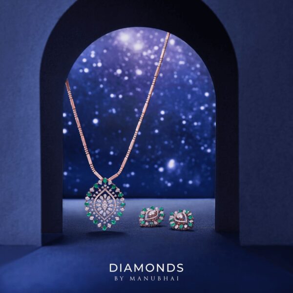 Diamond PENDANT SET