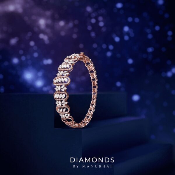 Diamond bangle