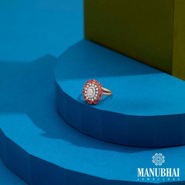 Real diamond ring