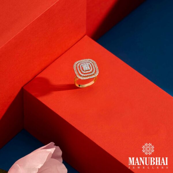 Real diamond ring