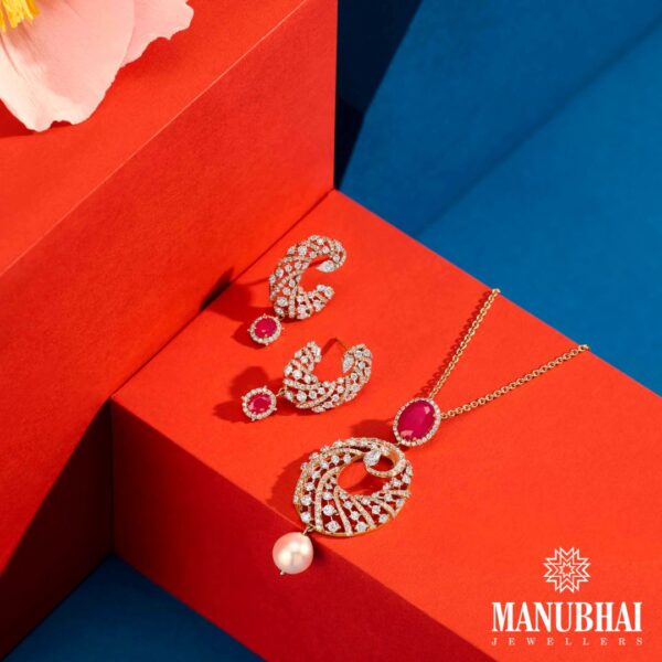 Real diamond earrings