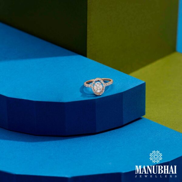 Real diamond ring