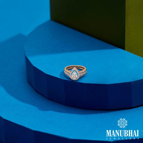 Real diamond ring