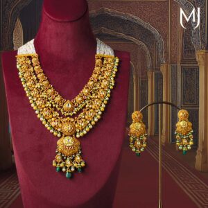 22 kt padmika heritage necklace set