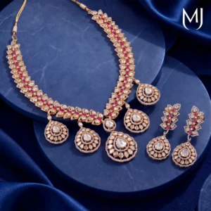 Rajvanshi Polki Necklace Set