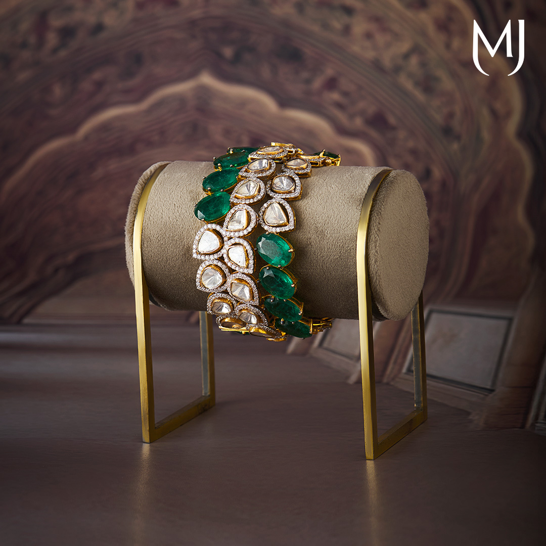 14 kt viyana polki bracelet